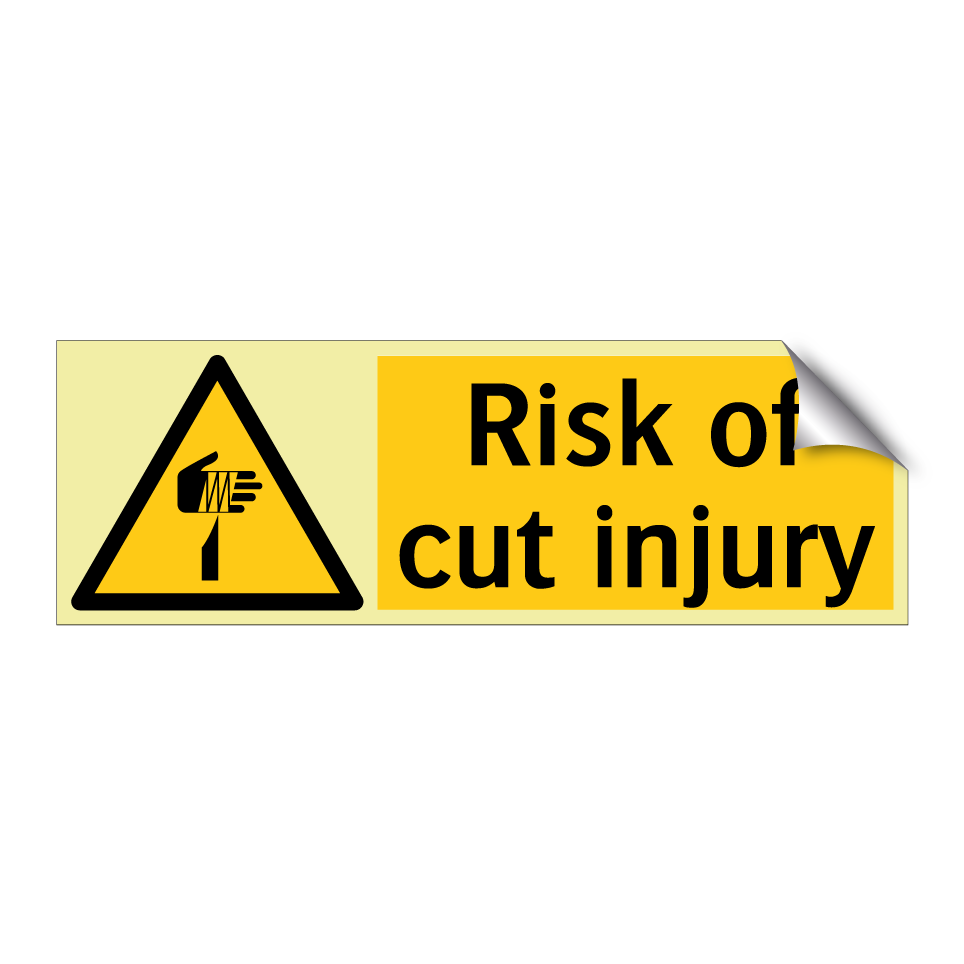 Risk of cut injury