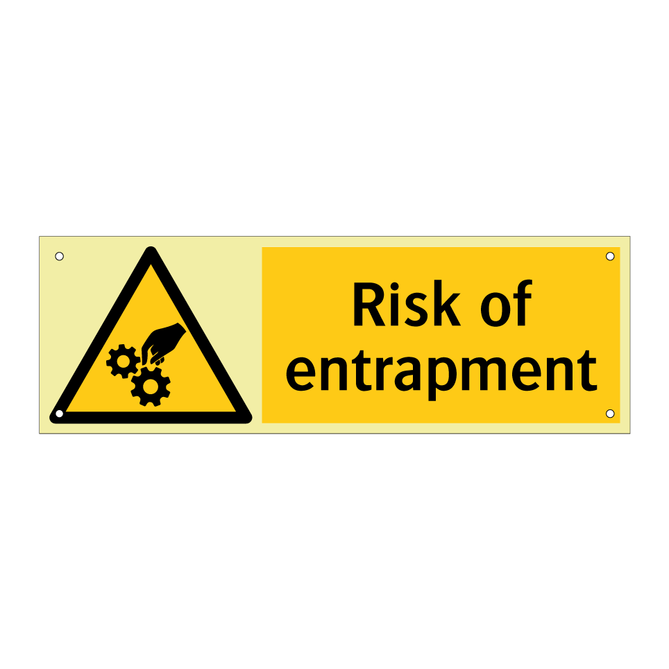 Risk of entrapment