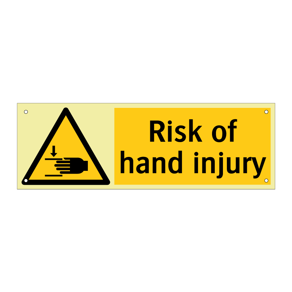 Risk of hand injury