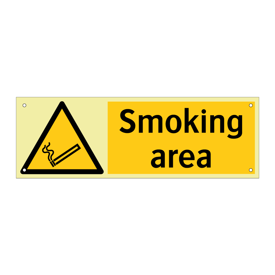 Smoking area