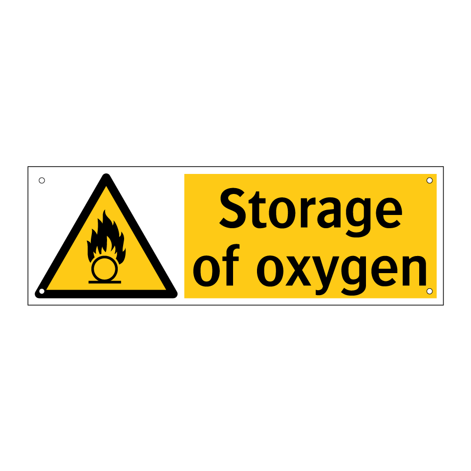 Storage of oxygen