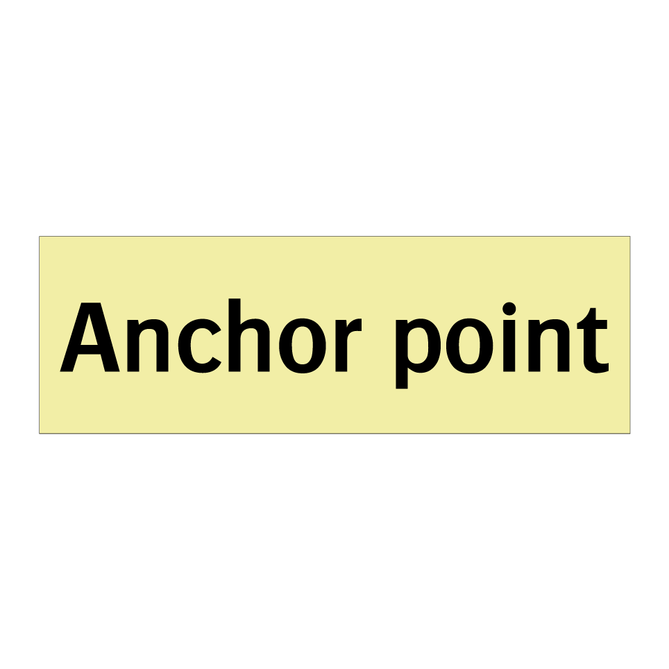 Anchor point