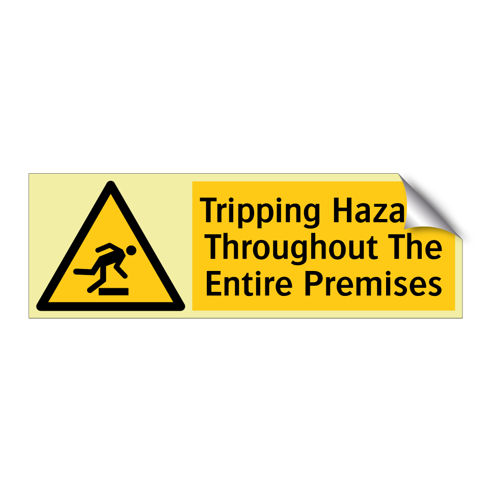 Tripping Hazard! Throughout The Entire Premises