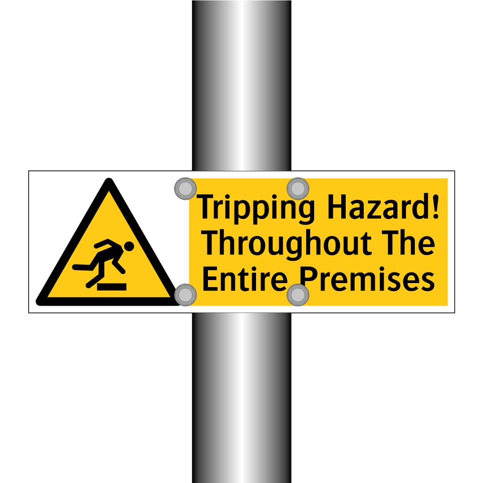 Tripping Hazard! Throughout The Entire Premises