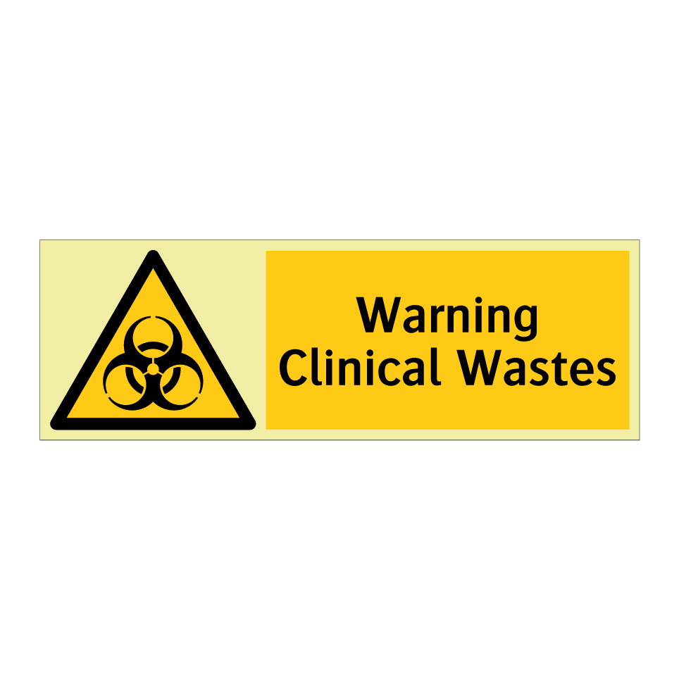 Warning Clinical Wastes