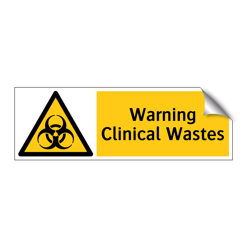 Warning Clinical Wastes