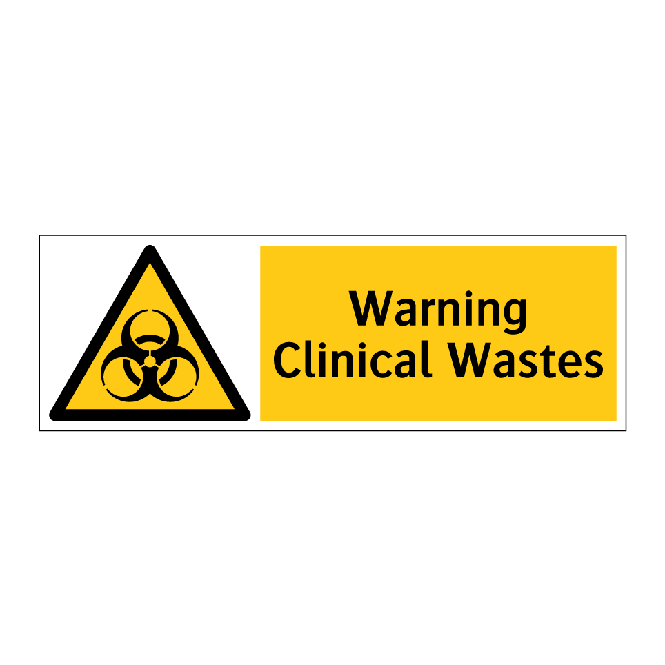 Warning Clinical Wastes