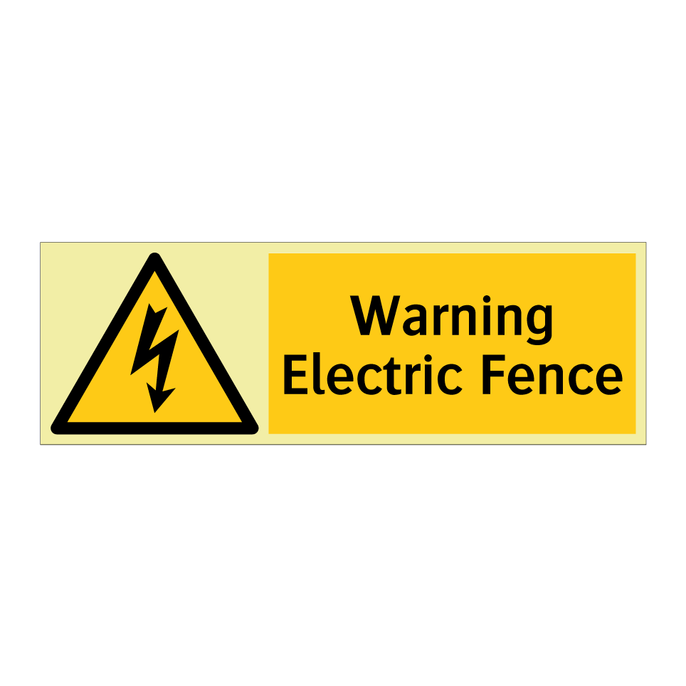 Warning Electric Fence
