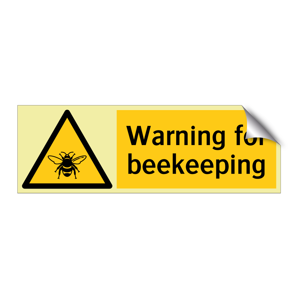 Warning for beekeeping