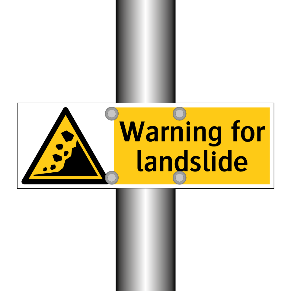 Warning for landslide