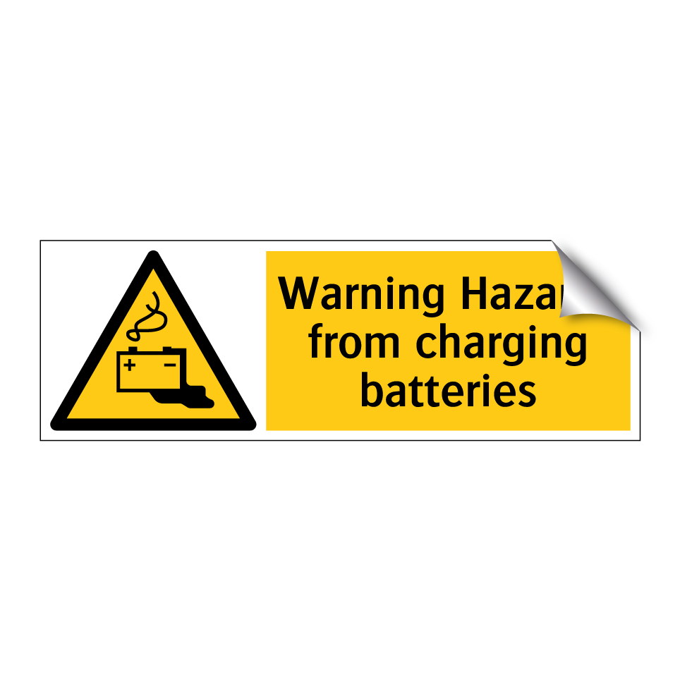 Warning Hazards from charging batteries