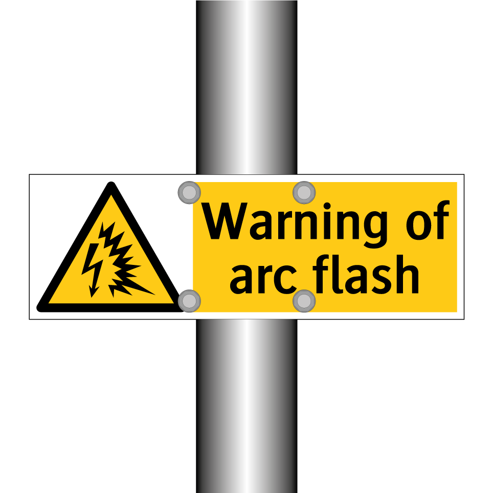 Warning of arc flash
