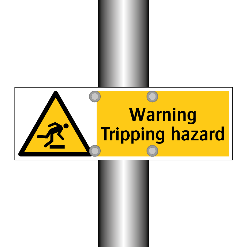 Warning Tripping hazard