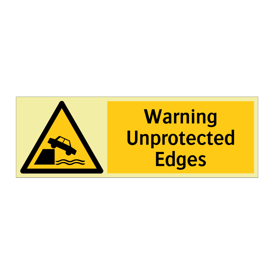Warning Unprotected Edges