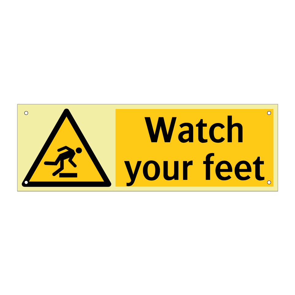 Watch your feet