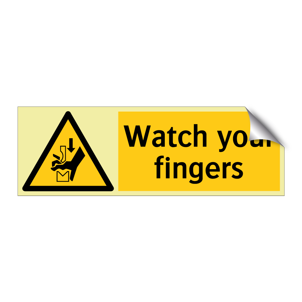 Watch your fingers