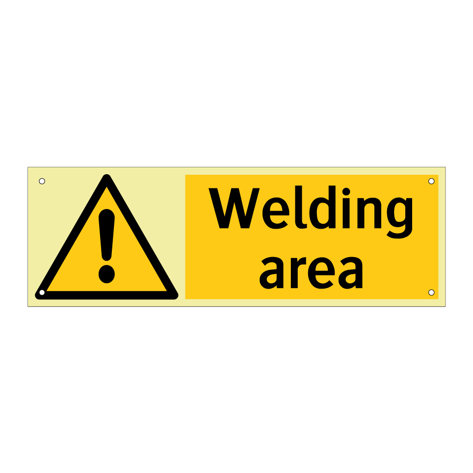 Welding area