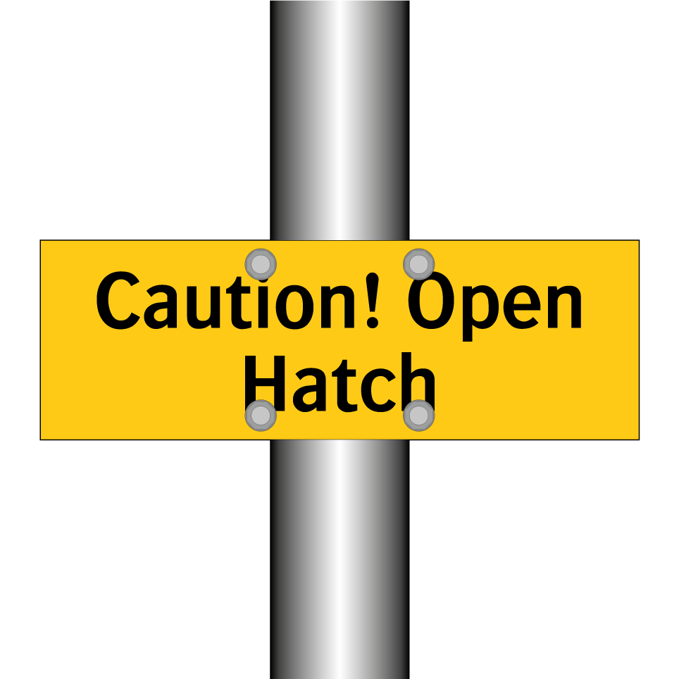 Caution! Open Hatch