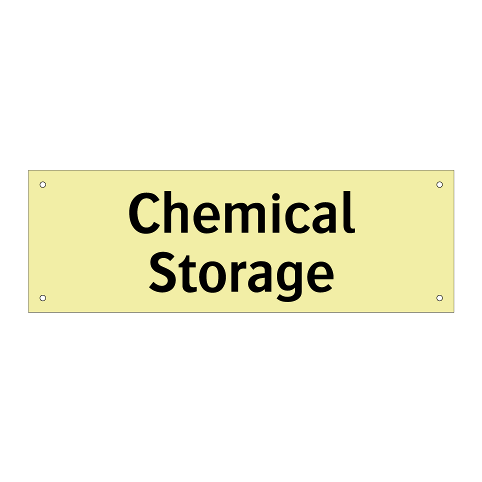 Chemical Storage