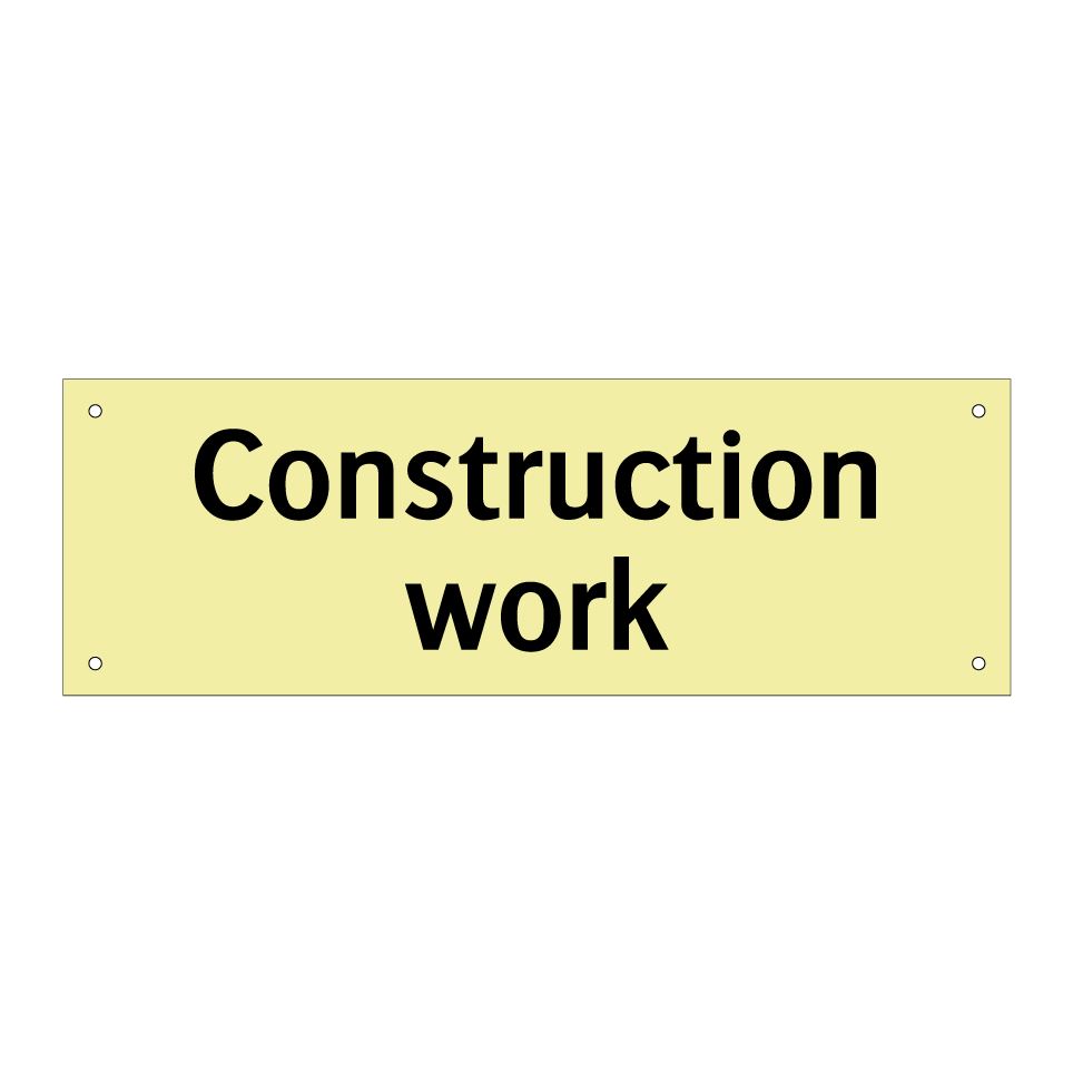 Construction work
