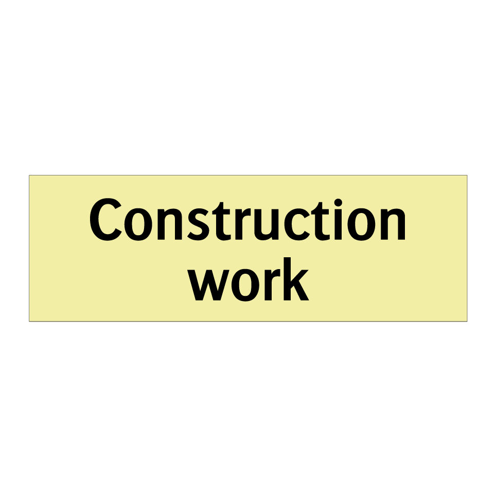 Construction work