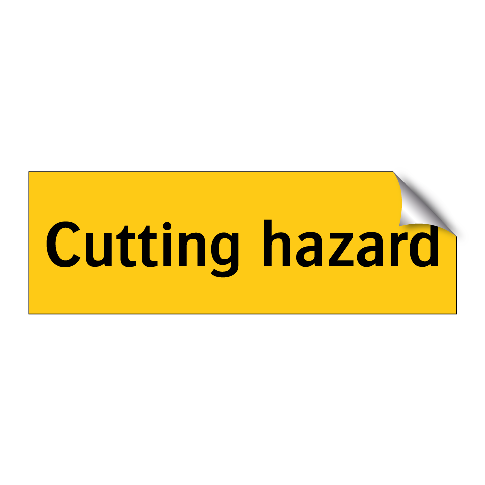 Cutting hazard