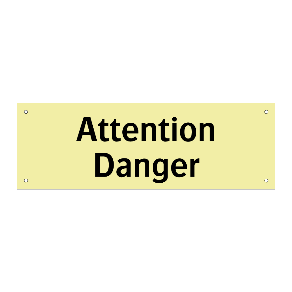 Attention Danger