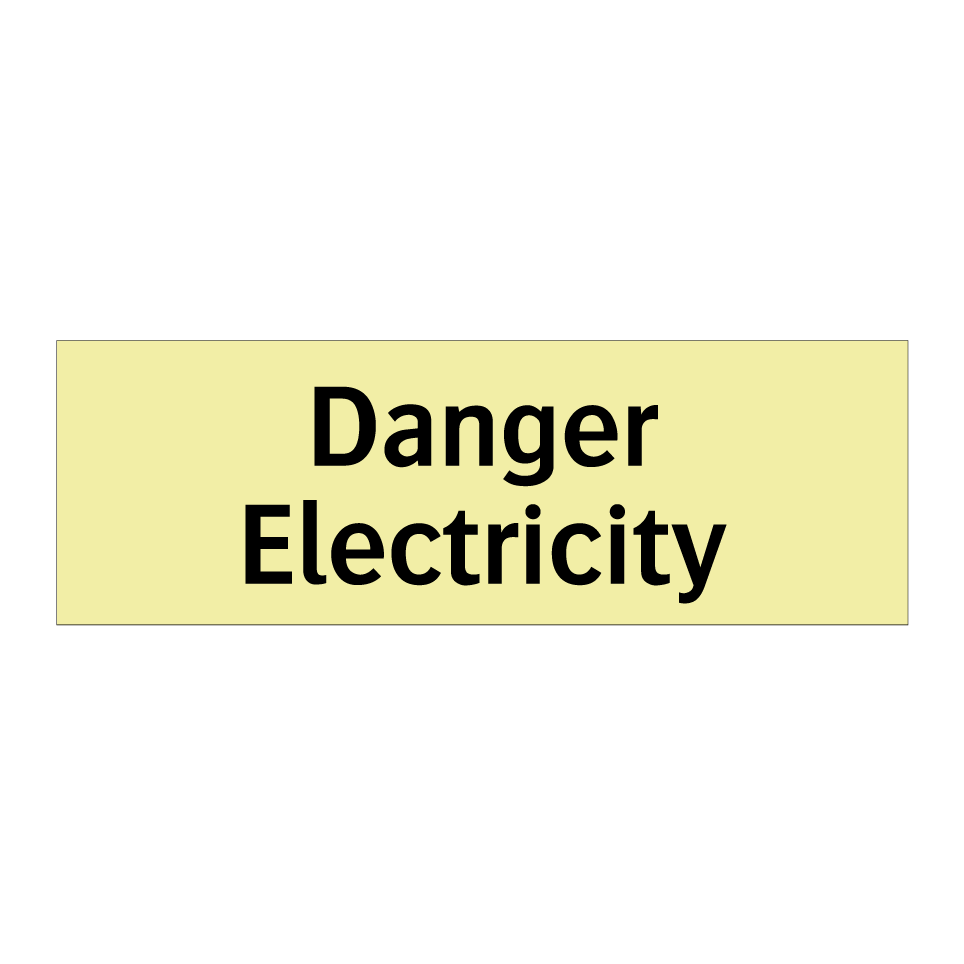 Danger Electricity