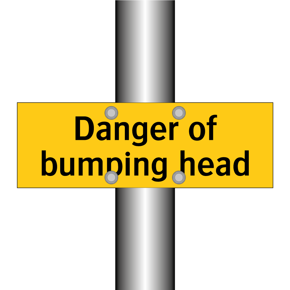 Danger of bumping head