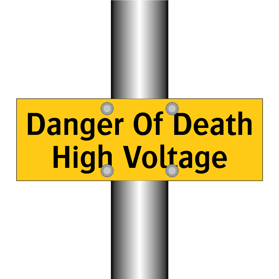 Danger Of Death High Voltage