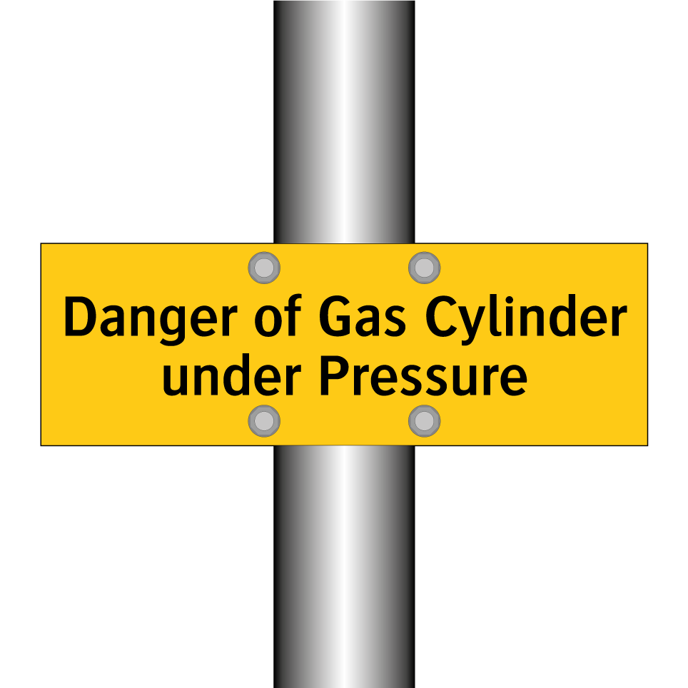 Danger of Gas Cylinder under Pressure