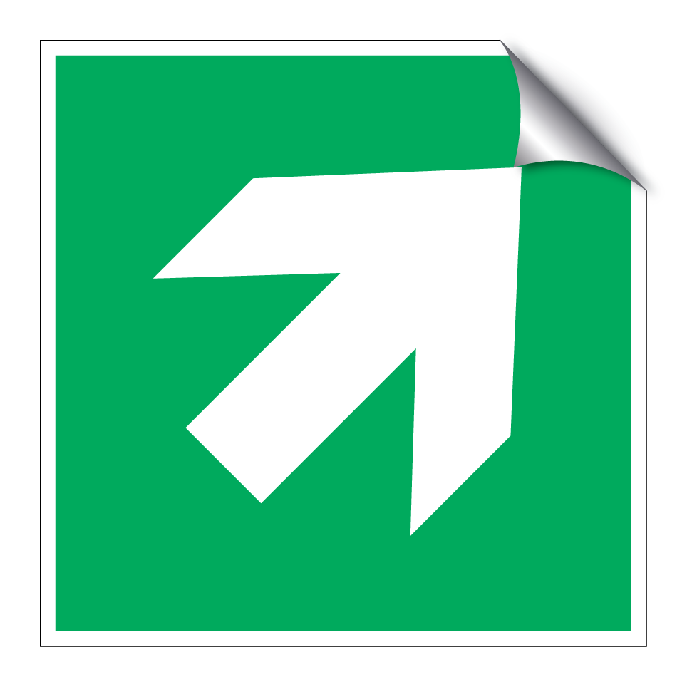 E006 Direction, 45° arrow (90° increments)