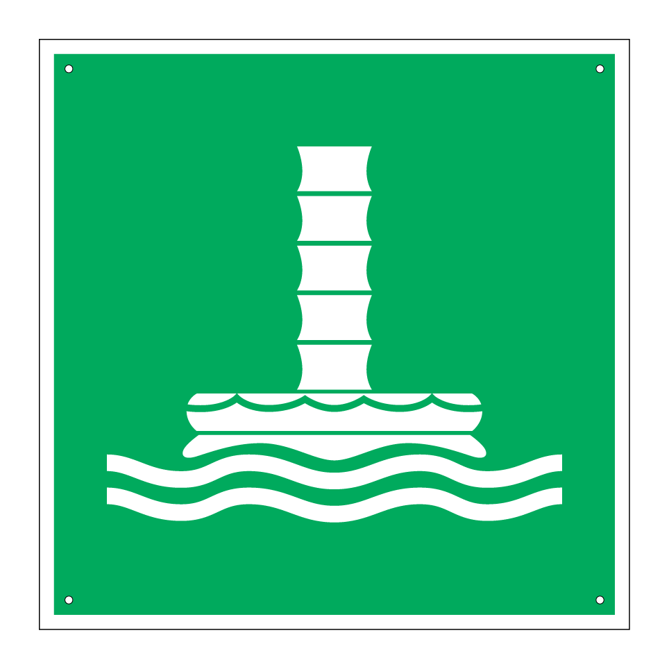 E055 Marine evacuation chute