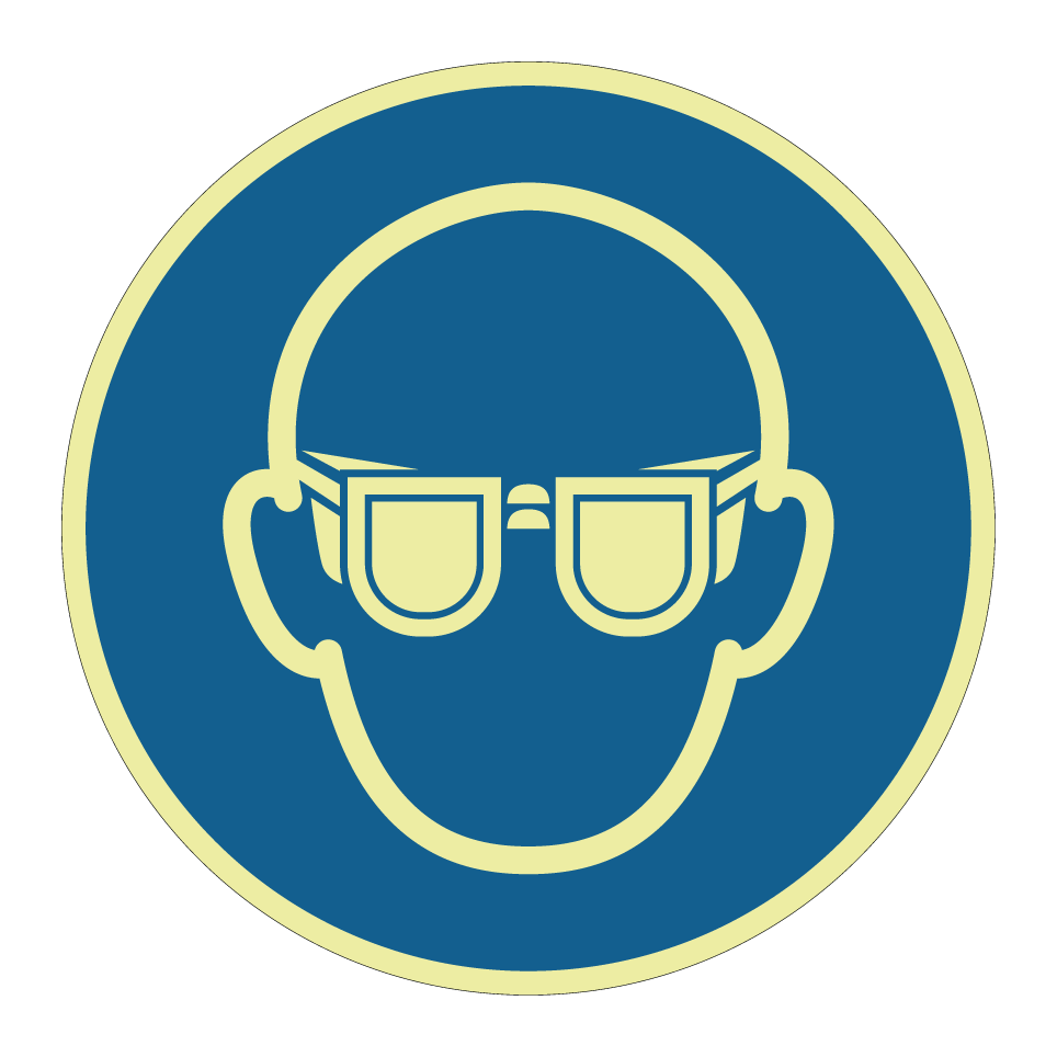 M004 Wear eye protection
