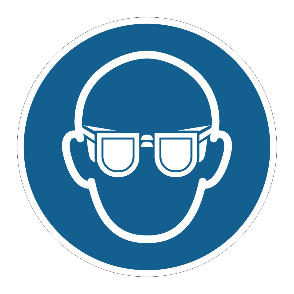 M004 Wear eye protection