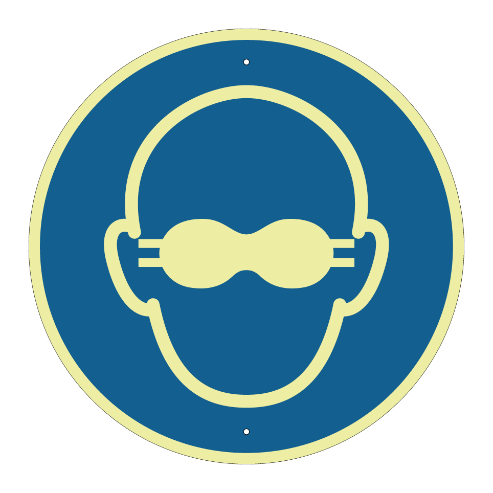 M007 Opaque eye protection must be worn