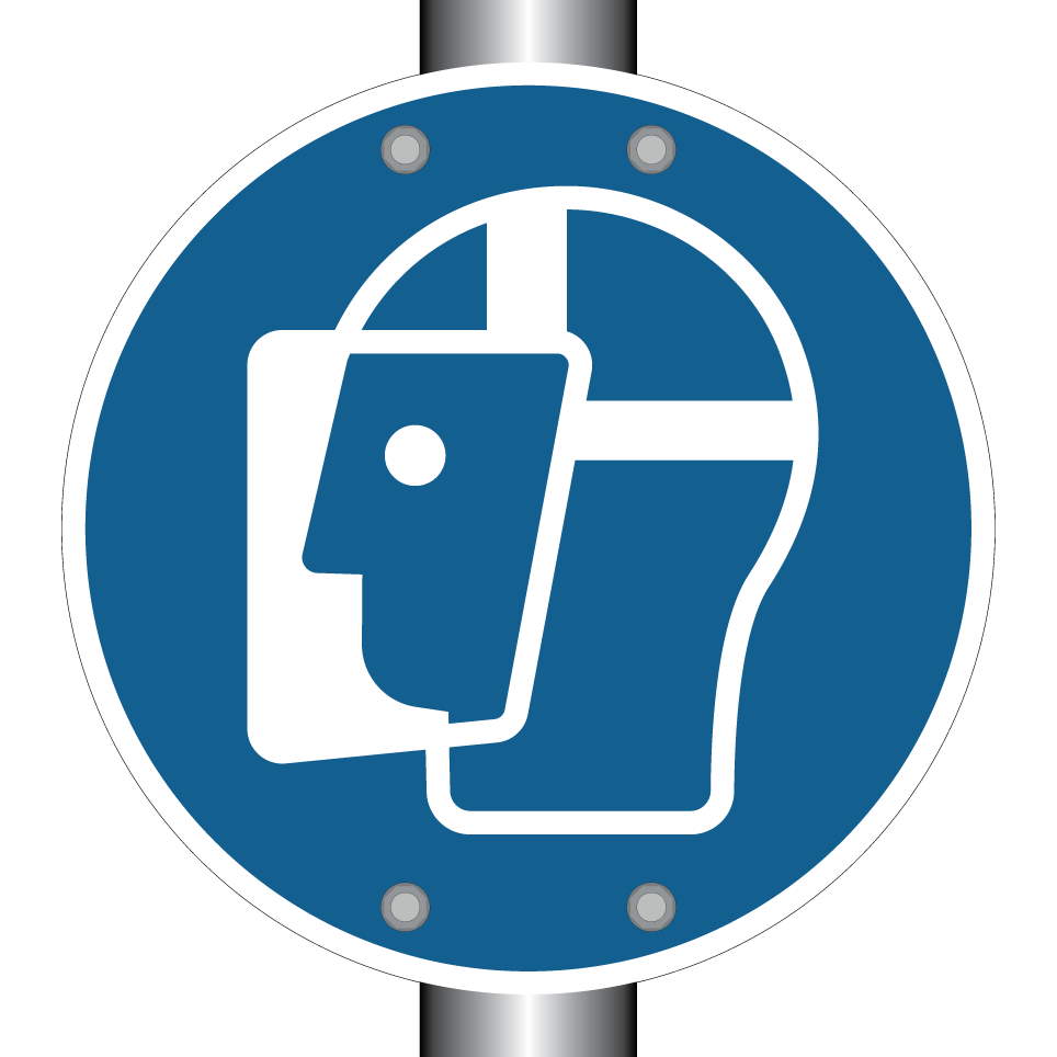 M013 Wear a face shield