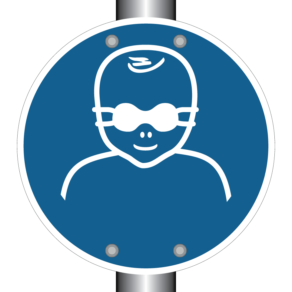 M025 Protect infants' eyes with opaque eye protection
