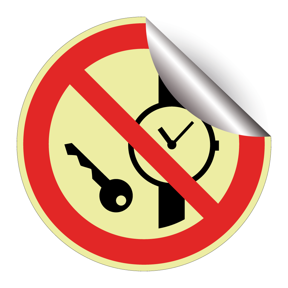 P008 No metallic articles or watches