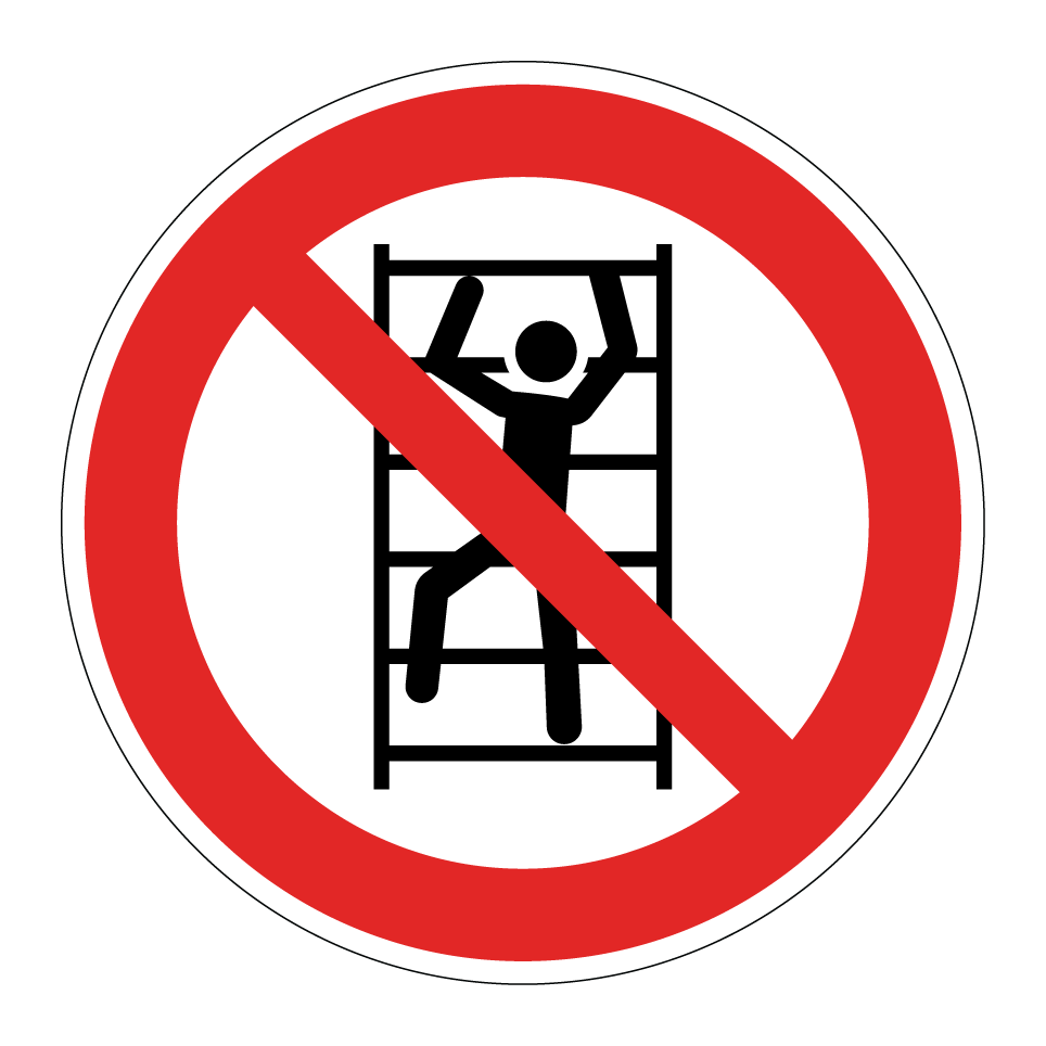 P009 No climbing