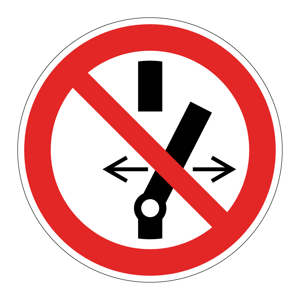 P031 Do not alter the state of the switch