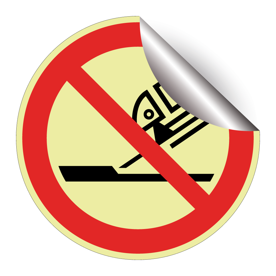 P032 Do not use for face grinding