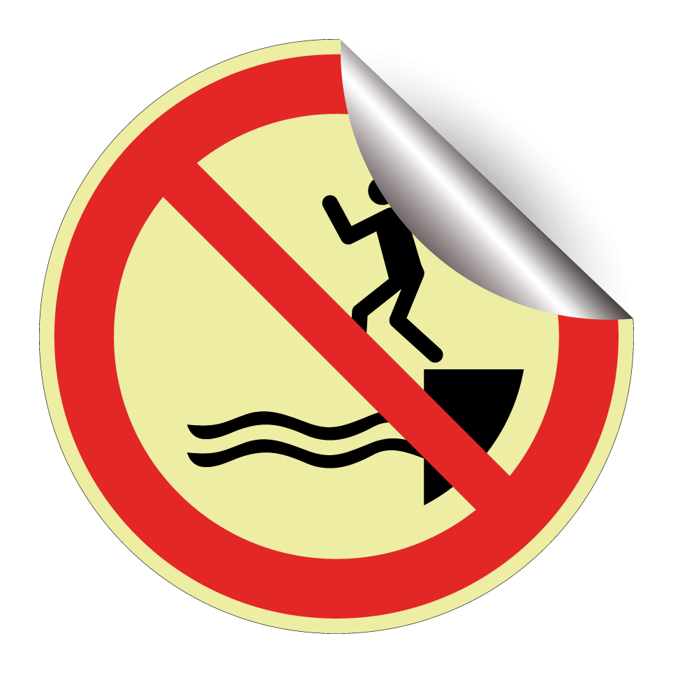 P061 No jumping into water