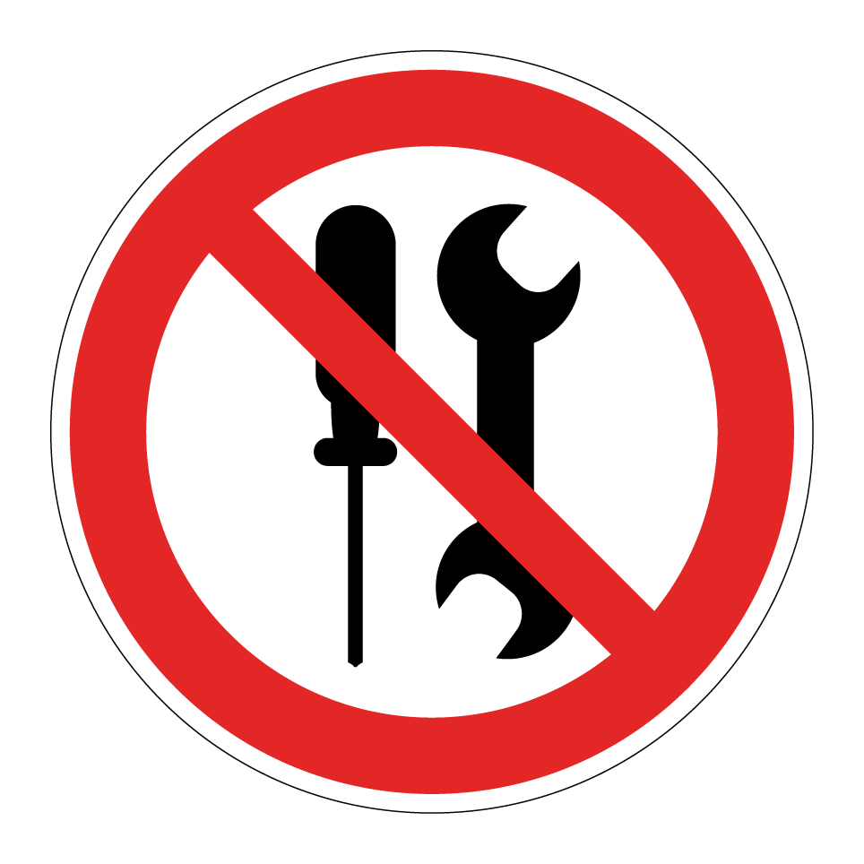 P069 Not to be serviced by users