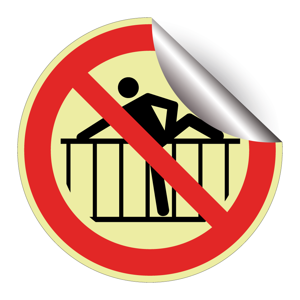 P071 Do not cross barrier
