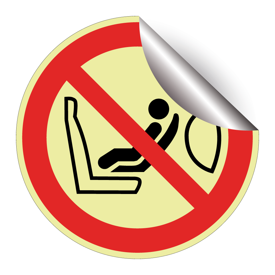 P074 Child seat installation prohibited