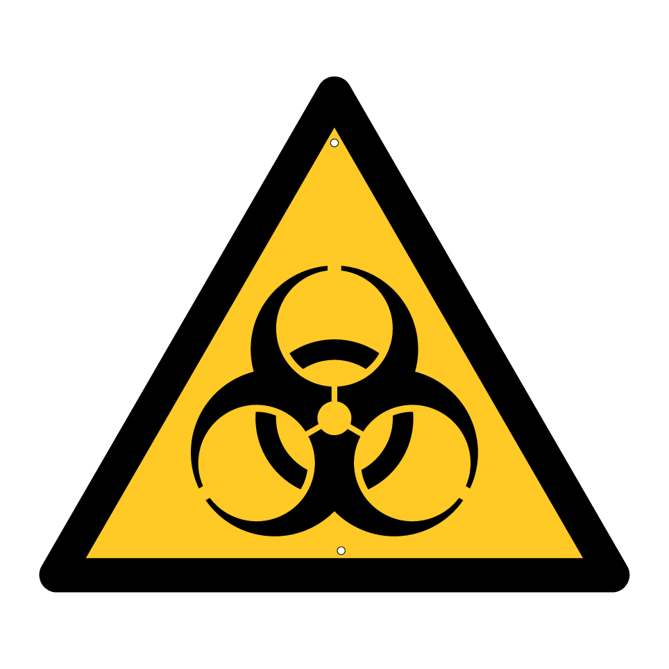 W009 Warning Biological hazard
