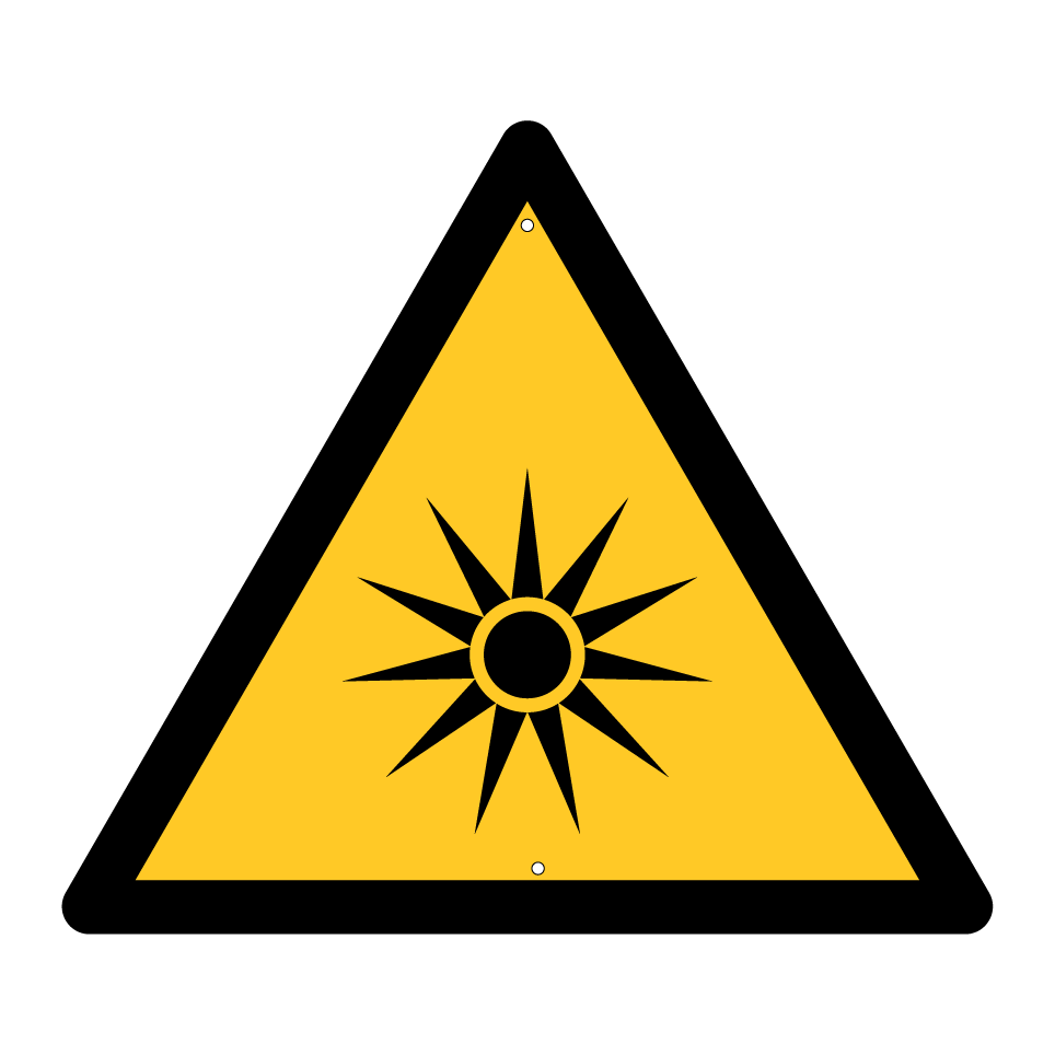 W027 Warning Optical radiation