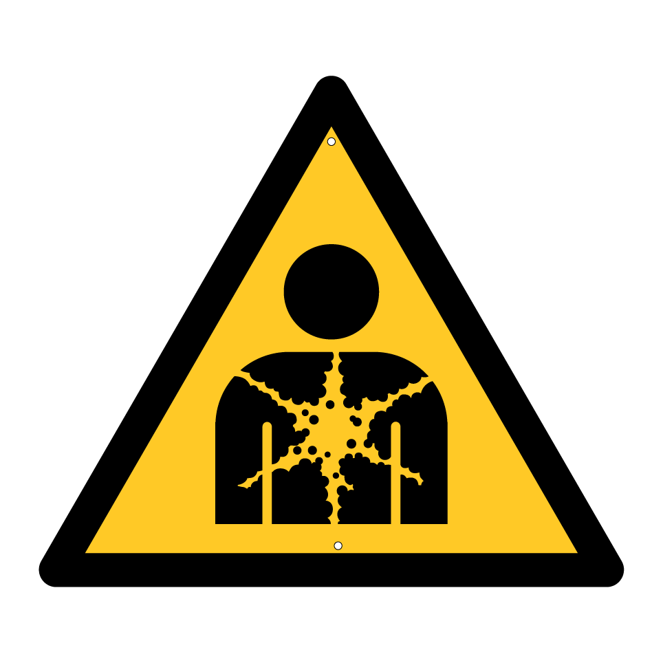 W071 Warning Substance or mixture presenting a health hazard