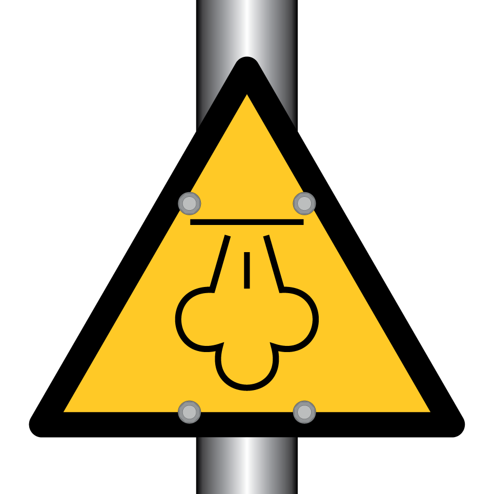 W080 Warning Hot steam